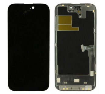 Дисплей для iPhone 14 Pro + тачскрин + рамка (черный), SOFT OLED DD(Diagnosable Screen, без ошибки) 120Hz#2158854
