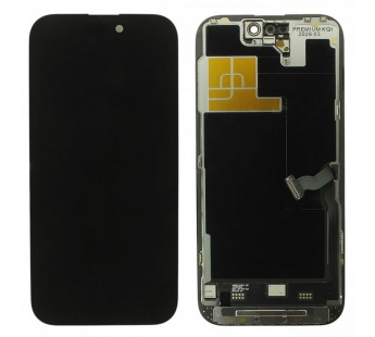 Дисплей для iPhone 14 Pro + тачскрин + рамка (черный), SOFT OLEDOEM 120Hz#2164607