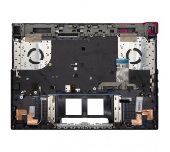 Топ-панель Asus ROG Strix G15 G513IE черная с розовым (подсветка RGB 4-ZONE)#2158934