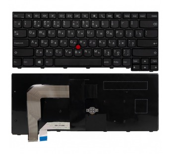 Клавиатура Lenovo ThinkPad T470p черная без подсветки#2159296