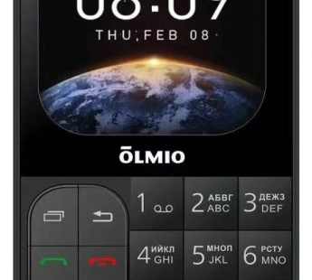 Сотовый телефон Olmio A06 черный#2159512
