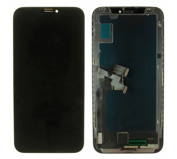 Дисплей для iPhone X + тачскрин + рамка (черный), RJ#2159717