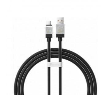 Кабель Baseus CoolPlay Series 100W (Быстрая зарядка) (USB A - USB C) (1m) (Black)#2160155