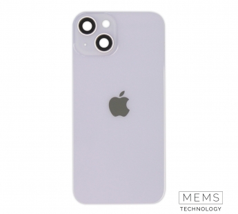 Задняя крышка (стекло) в сборе с рамкой iPhone 14 Оригинал (Purple)#2159846
