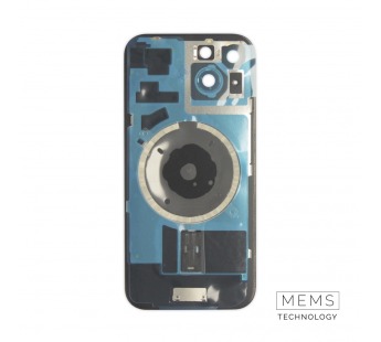 Задняя крышка (стекло) в сборе с рамкой iPhone 15 Оригинал (Black)#2167545