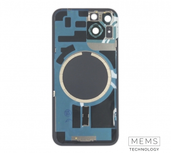 Задняя крышка (стекло) в сборе с рамкой iPhone 14 Оригинал (Red)#2159855