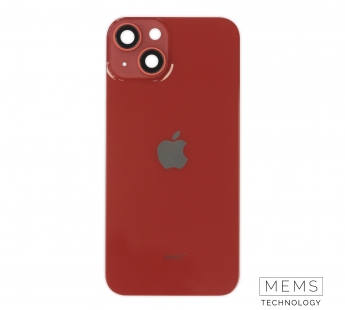 Задняя крышка (стекло) в сборе с рамкой iPhone 14 Оригинал (Red)#2159856