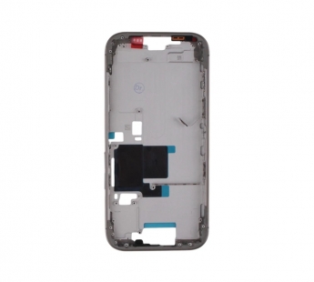 Средняя часть корпуса с кнопками iPhone 16 Pro Алюминиевая (Black Titanium)#2182409