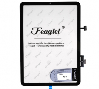 Стекло с тачскрином iPad Air 4 (10.9) PG + OCA (Черный) Feaglet#2181342