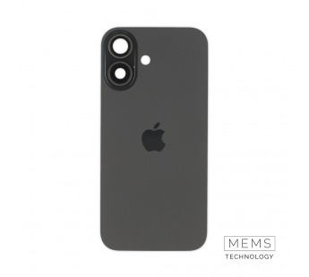 Задняя крышка (стекло) в сборе с рамкой iPhone 16 Premium (Black)#2167630