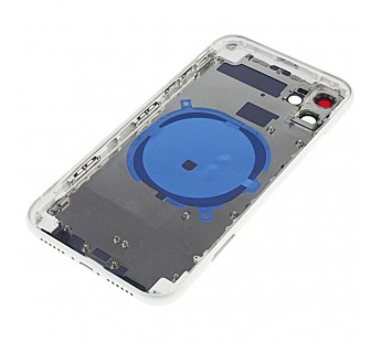Задняя крышка для iPhone 11 (белый) в сборе, ориг#2160658