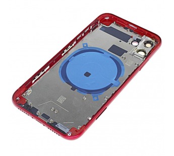 Задняя крышка для iPhone 11 (красный) в сборе, ориг#2160654