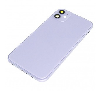 Задняя крышка для iPhone 11 (фиолетовый) в сборе, ориг#2160653