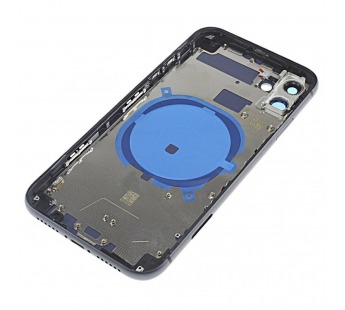 Задняя крышка для iPhone 11 (черный) в сборе, ориг#2160650