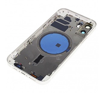 Задняя крышка для iPhone 12 (белый) в сборе, ориг#2160648