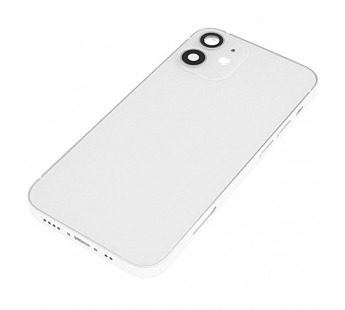 Задняя крышка для iPhone 12 mini (белый) в сборе, ориг#2160641