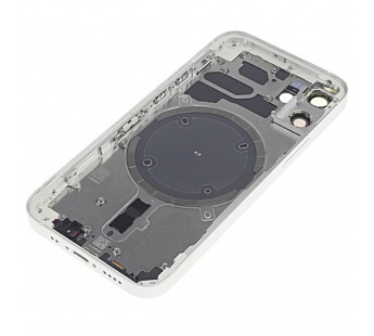 Задняя крышка для iPhone 12 mini (белый) в сборе, ориг#2160640
