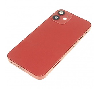 Задняя крышка для iPhone 12 mini (красный) в сборе, ориг#2160633