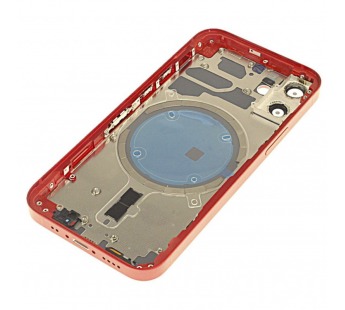 Задняя крышка для iPhone 12 mini (красный) в сборе, ориг#2160632