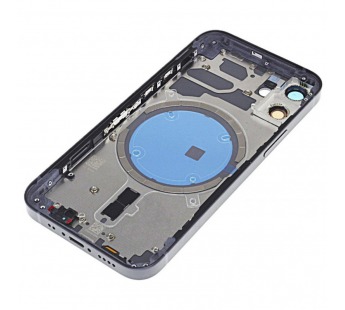 Задняя крышка для iPhone 12 mini (черный) в сборе, ориг#2160628