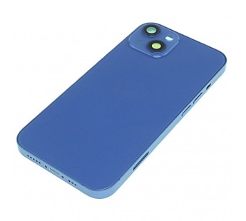 Задняя крышка для iPhone 13 (синий) в сборе, ориг#2160619