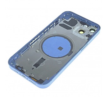 Задняя крышка для iPhone 13 (синий) в сборе, ориг#2160618