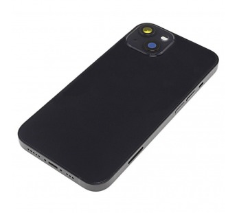 Задняя крышка для iPhone 13 (черный) в сборе, ориг#2160711