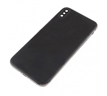 Задняя крышка для iPhone X (черный) в сборе, ориг#2160691