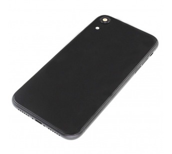 Задняя крышка для iPhone XR (черный) в сборе, ориг#2160679