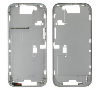 Средняя часть корпуса для iPhone 16 Pro (белый), ориг#2162497