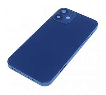 Задняя крышка для iPhone 12 mini (синий) в сборе, ориг#2160772