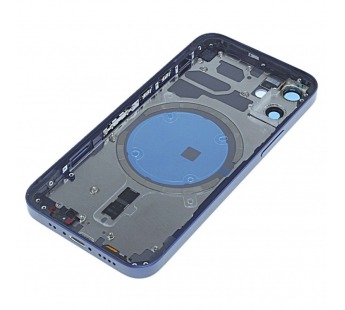 Задняя крышка для iPhone 12 mini (синий) в сборе, ориг#2160771