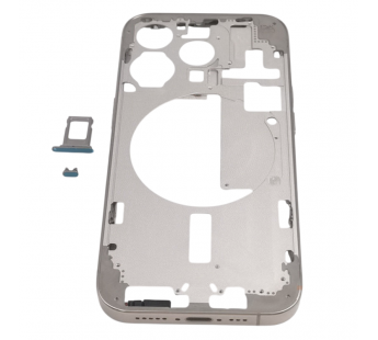 Средняя часть корпуса для iPhone 15 Pro (титан), ориг#2162505