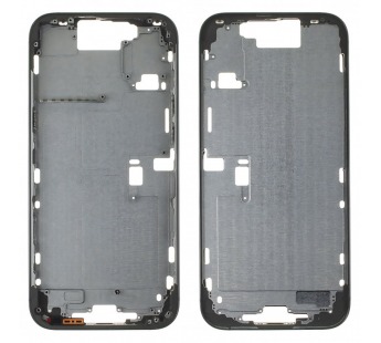 Средняя часть корпуса для iPhone 16 Pro Max (черный), ориг#2162534