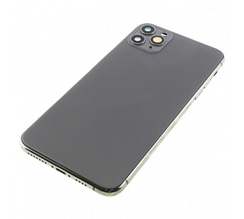 Задняя крышка для iPhone 11 Pro Max (серый) в сборе, ориг#2160750