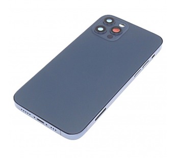 Задняя крышка для iPhone 12 Pro (синий) в сборе, ориг#2160744