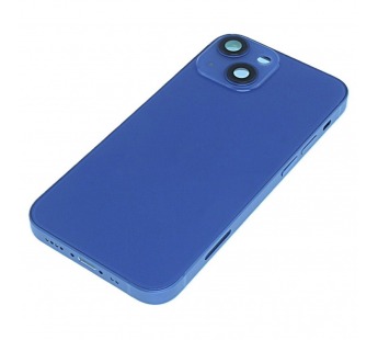 Задняя крышка для iPhone 13 mini (синий) в сборе, ориг#2160734