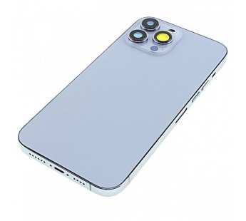 Задняя крышка для iPhone 13 Pro Max (синий) в сборе, ориг#2160725