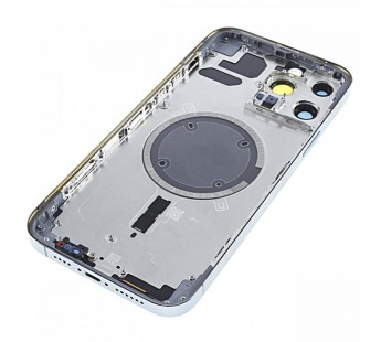 Задняя крышка для iPhone 13 Pro Max (синий) в сборе, ориг#2160724