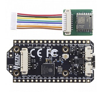 Модули беспроводные, радио HELTEC ESP32-S3R2+SX1262 МодульHELTEC WiFi LoRa 32(V4) HTIT-WB32LAF v4.2 беспроводнойGPS/Wi-Fi/BLE/LoRa F=863-928МГц U=3,7В 28dBm (630мВт)#2160866