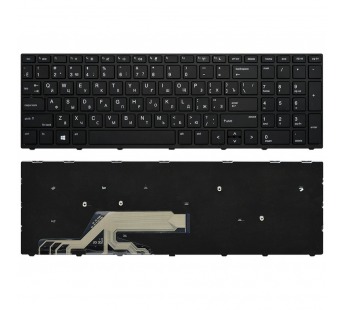 Клавиатура HP ProBook 650 G5 черная с рамкой#2161975