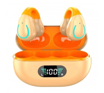 Беспроводные Bluetooth-наушники - OWS Q71 (beige/orange) (245039)#2180731