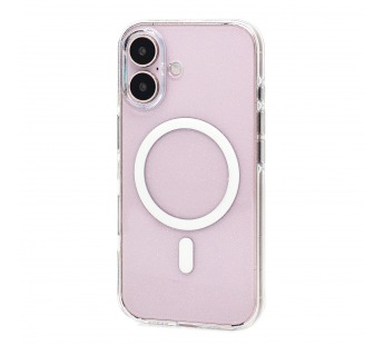 Чехол-накладка - SM047 SafeMag для "Apple iPhone 16" (transparent) (244687)#2163230
