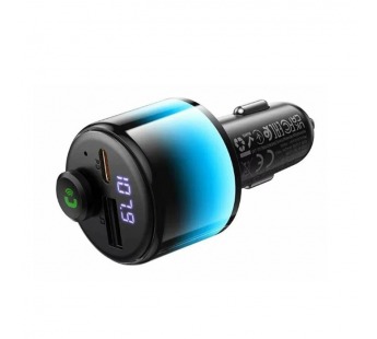 Автомобильный FM-трансмиттер HOCO E166 Bluetooth 42W 1A1C (черный)#2162416