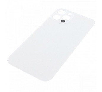 Задняя крышка для iPhone 12 Pro (серебро) с широкими отверстиями,ориг#2164771