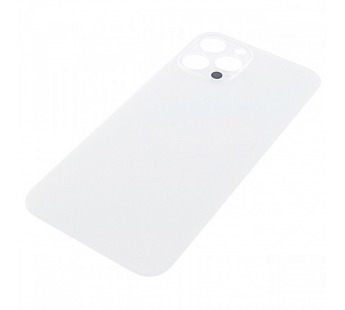 Задняя крышка для iPhone 12 Pro Max (серебро) с широкимиотверстиями, ориг#2164755