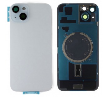Задняя крышка для iPhone 15 Plus (синий) в сборе, ориг#2165030