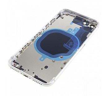 Задняя крышка для iPhone SE (2020) (белый) в сборе, ориг#2165060