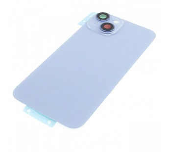 Задняя крышка для iPhone 14 (синий) в сборе, ориг#2162938