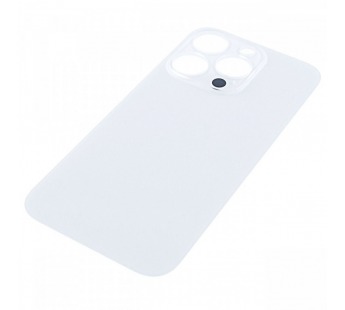 Задняя крышка для iPhone 14 Pro (серебро) с широкими отверстиями,ориг#2162940